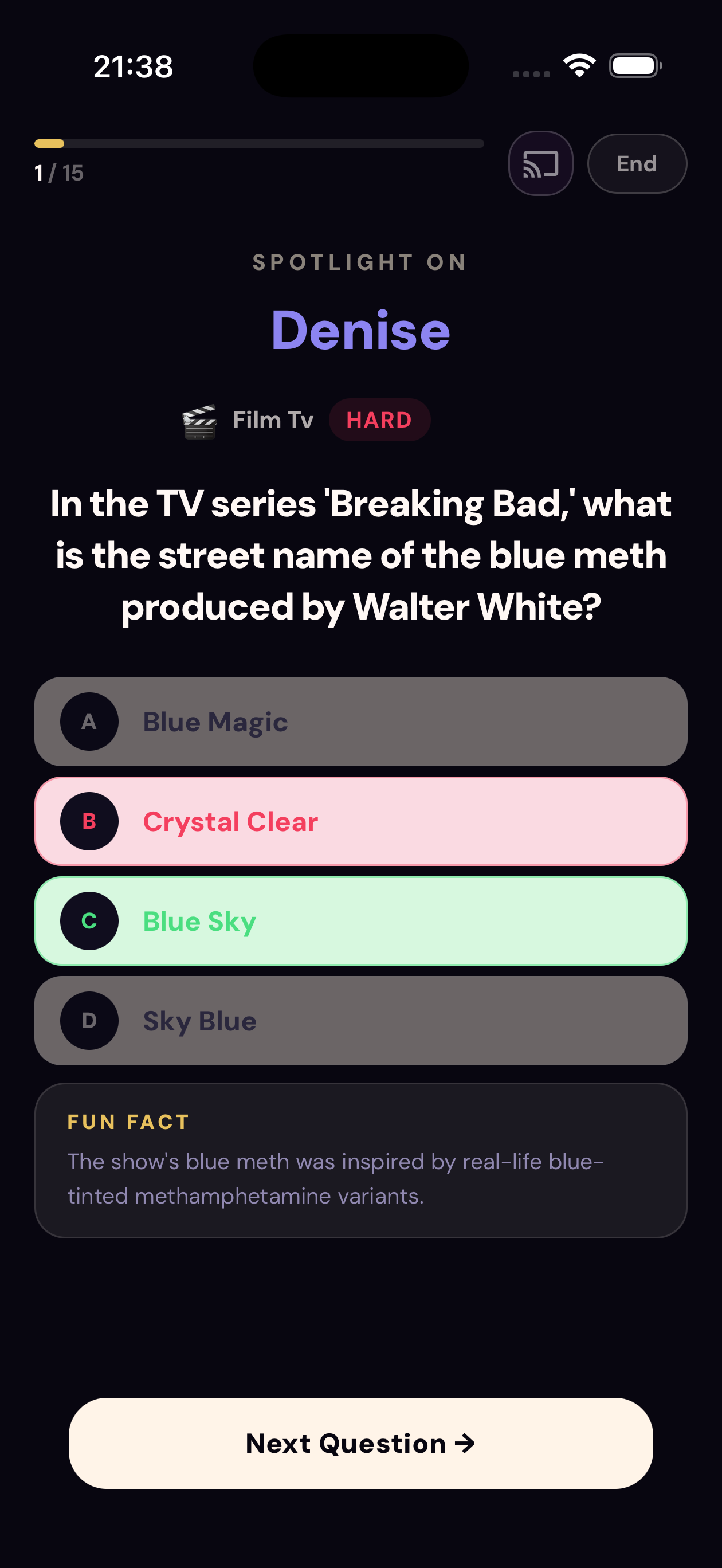 VybeAfterDark Quiz Night gameplay